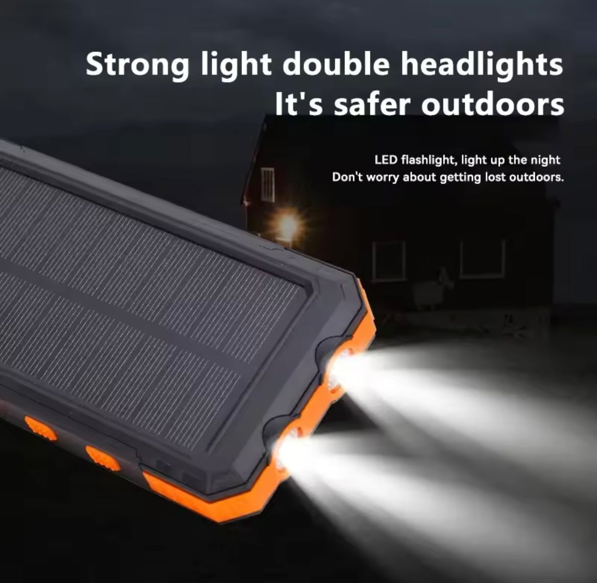 Rugged waterproof Solar Power Bank