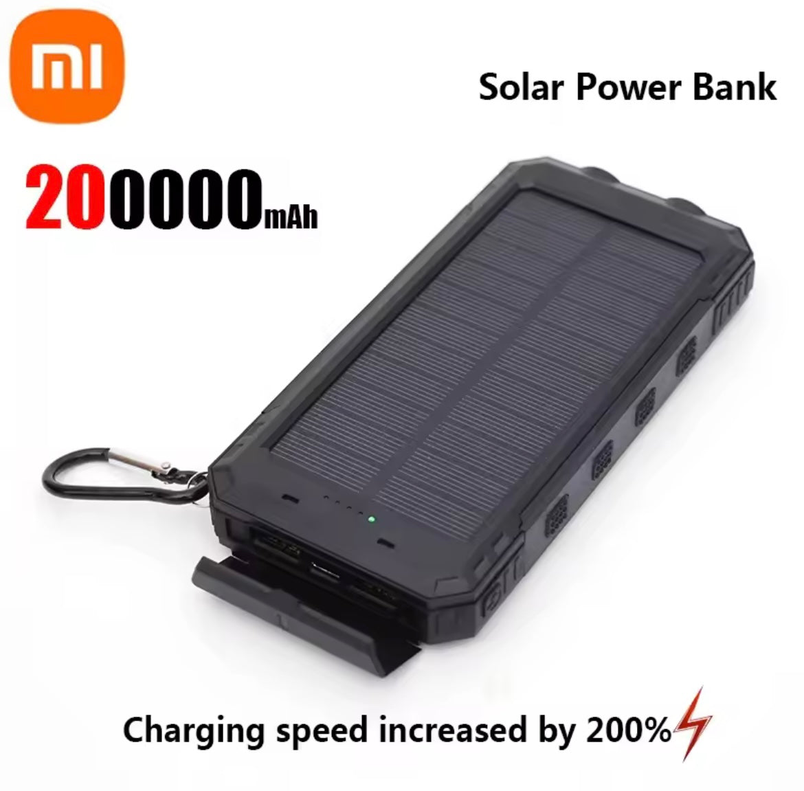 Rugged waterproof Solar Power Bank