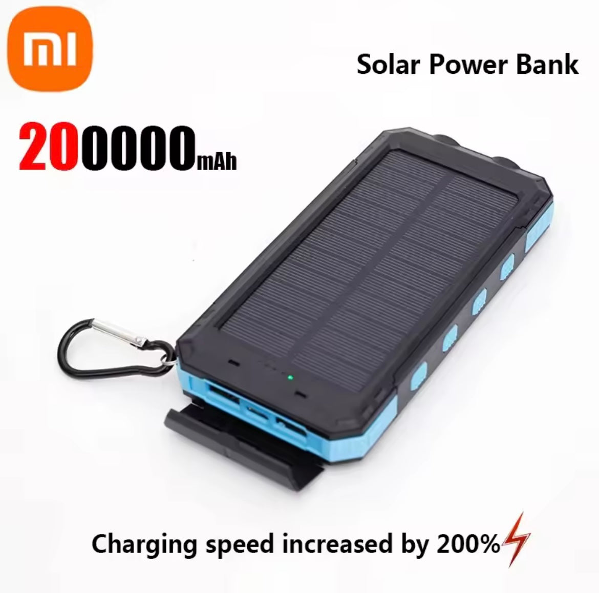 Rugged waterproof Solar Power Bank