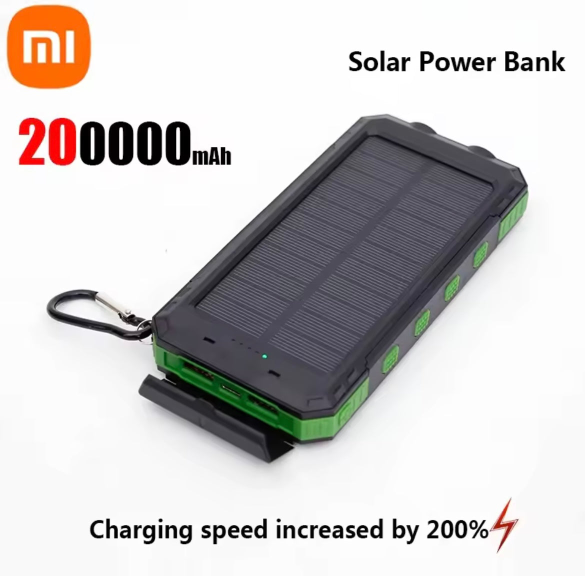 Rugged waterproof Solar Power Bank